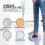 Mop  Replacement, Spin-Mop Replacement , Include 4pcs Mop Replace Heads, 1 Extra Mop Base Replacement 5