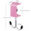 4-Pack Detachable Movable Hook Adjustable Hooks for Table & Desk, Double-Hook Heavy-Duty Bag Holder 8