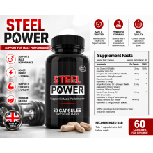 Steel Power Performance Support 60 Capsules