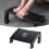 Adjustable Silicone Foot Rest for Office, Non Slip Ergonomic Foot Pad, Comfortable Support Black 2