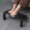 Adjustable Silicone Foot Rest for Office, Non Slip Ergonomic Foot Pad, Comfortable Support Black 4