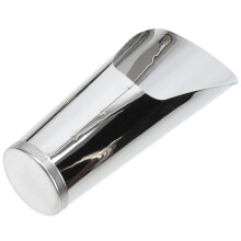Stainless Steel Gardening Scoop with Ergonomic Comfort Grip for Soil Transplanting and Planting