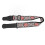 Red Leather Guitar Strap Thickened Comfort Design for Stage Performance Enhanced Visibility 1