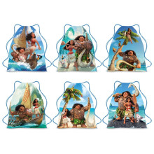 Sacchetti regalo con coulisse di Moana per bambini, 10 pezzi