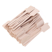 Bâtonnets à café en bois jetables pour thé, 100 pièces