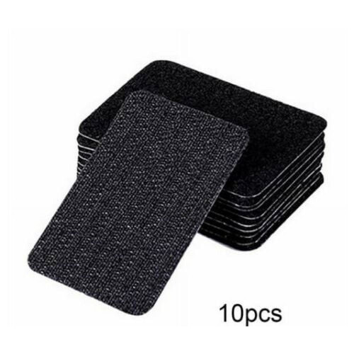 10-Pack Anti-Slip Rug Pads Nylon Black/White