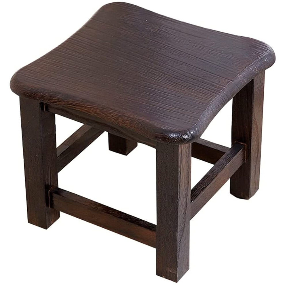 Wooden Shower Stool Durable Solid Wood Bath Chair for Elderly Seniors Handicap Adults
