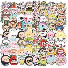 Autocollants imperméables pour jeu de société Egg Party (134 pièces)