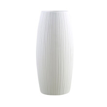 Vază ceramică albă 4x4x18.3cm