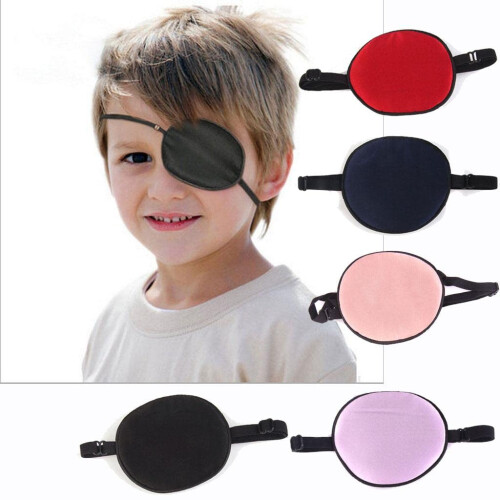 Adjustable Kids Eye Patch Black – Soft Washable Reusable Eye Shield for Comfortable Daily Wear 1