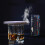 Windproof Refillable Torch Lighter with Adjustable Jet Flame and Cigar Punch TLBlack 4