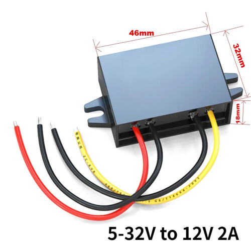Automatic Boost Buck DC DC Converter 532V to 12V 3A Stable Output Voltage Regulator 1