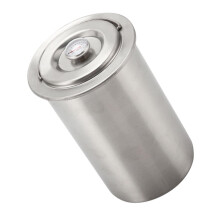 Stainless Steel Burger Press with Built‑in Thermometer, Meat Press Tool for Uniform Patties and Grilling