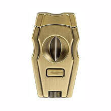 V Cut Cigar Cutter Stainless Steel Precision Blade Ergonomic Grip for Most Cigar Sizes