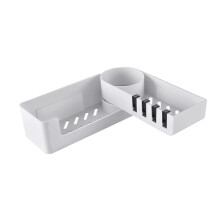 Bathroom Wall Shelf Shower Storage Rack with SpaceSaving Design and MoistureResistant Construction