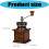 Retro Design Manual Coffee Bean Crusher With Stable Metal-1 4