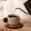 Handmade Terracotta Coffee Mug Elegant Florals Tea Cup Set-2 D 7