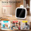 Digital Visual Timer for Kids, Rechargeable 99-Minute Silent Countdown Timer, 9 Optional DIY Color Star Display 5