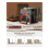 Rangement Extensible pour Disques Vinyles, Support Réglable pour 30 à 70 LP avec Indicateur de Lecture, Support pour Disques Vinyles 8