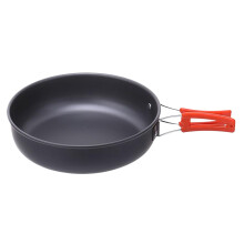 Lightweight Nonstick Camping Frying Pan for Outdoor Hiking Backpacking – EvenHeating Durable Cookware
