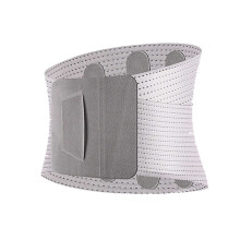 XXL Purple Back Support Belt with Adjustable Dual Straps, Breathable Mesh, Pain Relief for Work and Sports