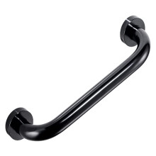 Black Aluminum Grab Bars for Bathroom 30cm Shower Safety Handle, Rustproof NonSlip Handrail for Elderly