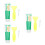 3Pcs Wall Mending Agent Multi Color Durable Wall Repair Cream for Home 2