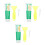 3Pcs Wall Mending Agent Multi Color Durable Wall Repair Cream for Home 6