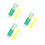 3Pcs Wall Mending Agent Multi Color Durable Wall Repair Cream for Home 7