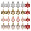 Décoration de sapin de Noël étoile à 5 branches (5 pièces) 4