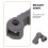 4Pcs Grey Silicone Hinges for Glasses Frame Repair Kit Durable Fit 5