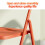 Plastic Folding Chair with Durable Metal Frame, Stackable SpaceSaving Design for Indoor Dining Room, 330lbs Capacity 4