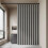 Waterproof Folding Shower Curtain 59x79 in, Durable Gray SpaceSaving Design for Bathroom 1