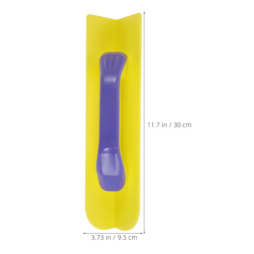 2Pcs Plastic Wall Corner Trowel for Concrete Plastering Finishing Tool 1