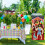 Carnival circus decoration fabric door banner 3