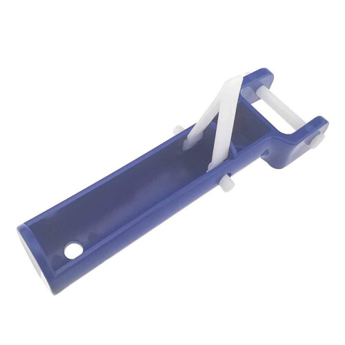 2 Pack Pool Vacuum Handle Replacement with Secure VClip and Pin, Durable Blue Head for Swimming Pool 2