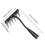 Manual Weeder Tool with Sharp Metal Claws, Ergonomic Weed Puller for Garden Lawn Backyard, 6 Tines 3