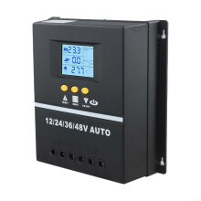 150A MPPT Solar Charge Controller 12V 24V 36V 48V with LCD Display Dual USB Ports and Aluminum Heat Sink
