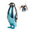 Blue Metal Butane Torch Lighter, Adjustable Jet Flame Windproof Refillable for BBQ Kitchen (T2) 1