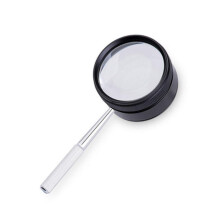 Handheld Magnifying Glass 30X HD Crystal Clear Lens for Reading Books Jewelry Coins and Seniors
