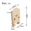 Maple Violin Bridge 3/4 Size Replacement, Accurate Fit and Reliable Performance 2