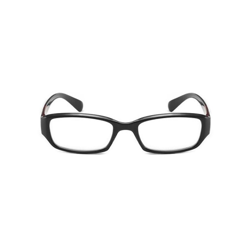 Red Rectangle Blue Light Blocking Computer Reading Glasses +1.50 Anti Eyestrain Wide View Design 1