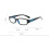 Red Rectangle Blue Light Blocking Computer Reading Glasses +1.50 Anti Eyestrain Wide View Design 3