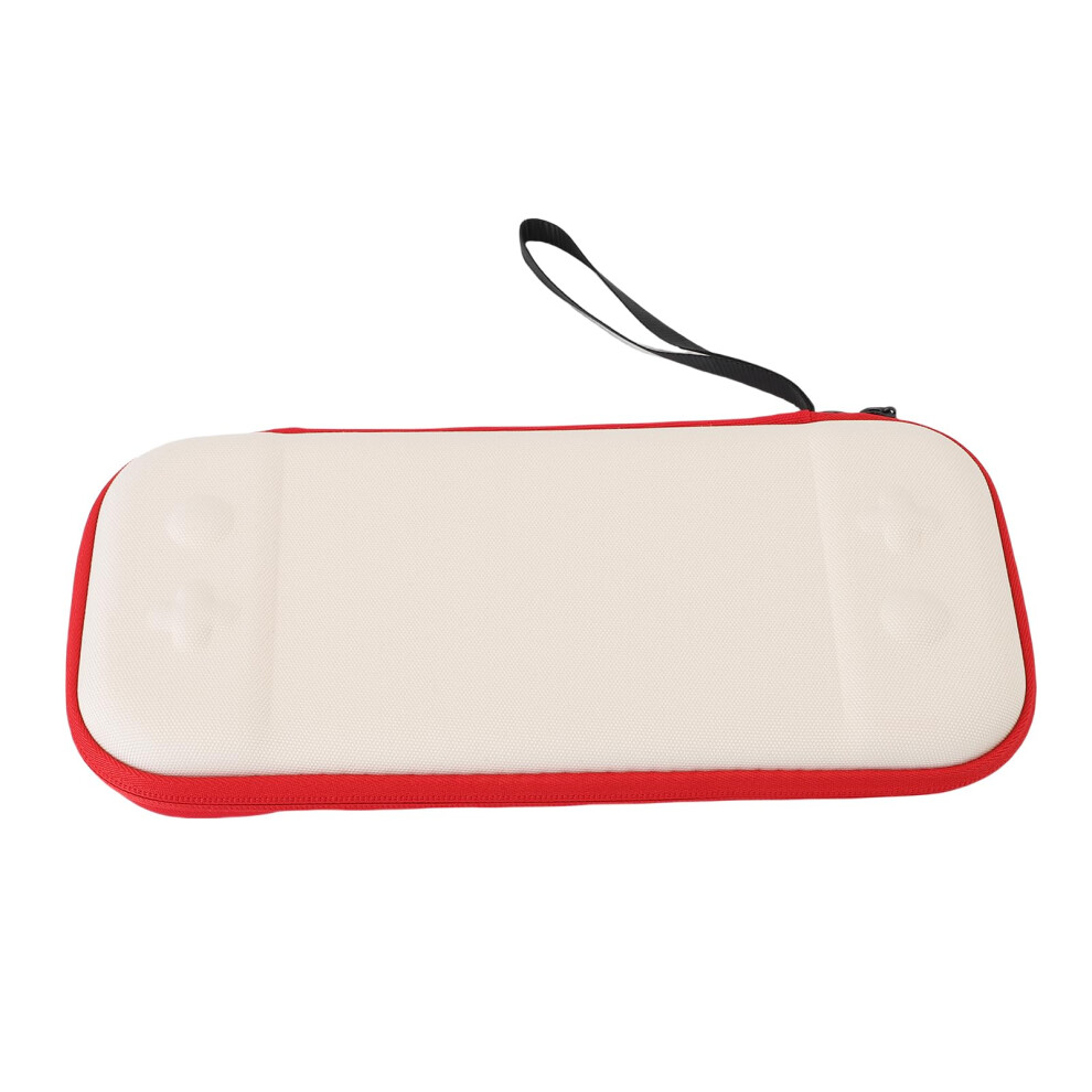 Gaming Console Carrying Case With Doublelayer Protection, Waterresistant Nylon Travel Bag For Consoles, Cables And Accessories (Beige) Beige 9310869691891