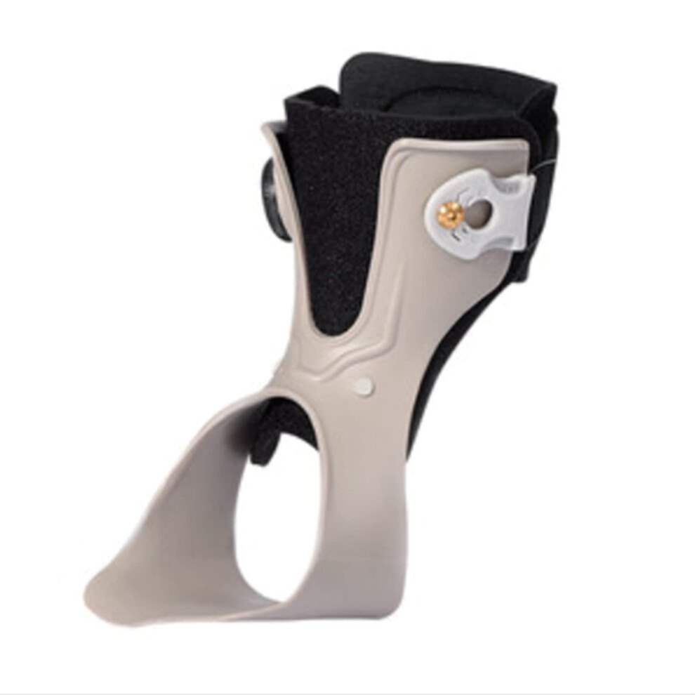 Grey Drop Foot Brace Afo Foot Drop Orthosis With Dorsiflexion Assistance, Adjustable Ankle Support For Walking, Left Foot S