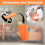 Microfiber Duster with Extension Pole, Retractable Cleaning Duster for Home and Car, Reusable Head 4
