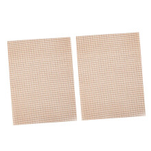 2Pcs BBQ Grill Mat Non Stick Reusable Mesh for Outdoor Cooking Picnic Gas and Charcoal Grills