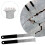Tile Removal Tool with Joint Scraper, Durable Galvanized Construction, Ergonomic Handle for Pavers 5