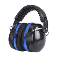 Hearing Protection Ear Muffs 35dB Noise Reduction Adjustable Comfortable Earmuffs for Shooting Studying Sleeping Blue