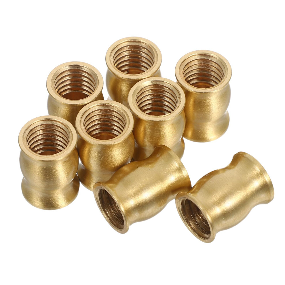 8Pcs Brass Cutting Board Feet With Polished Finish, Antislip Stable Support For Wooden Trays And Display 9330225718659